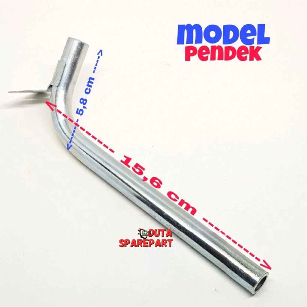 Pipa L pendek kompor gas rinnai model lama - pipa cerobong kompor gas