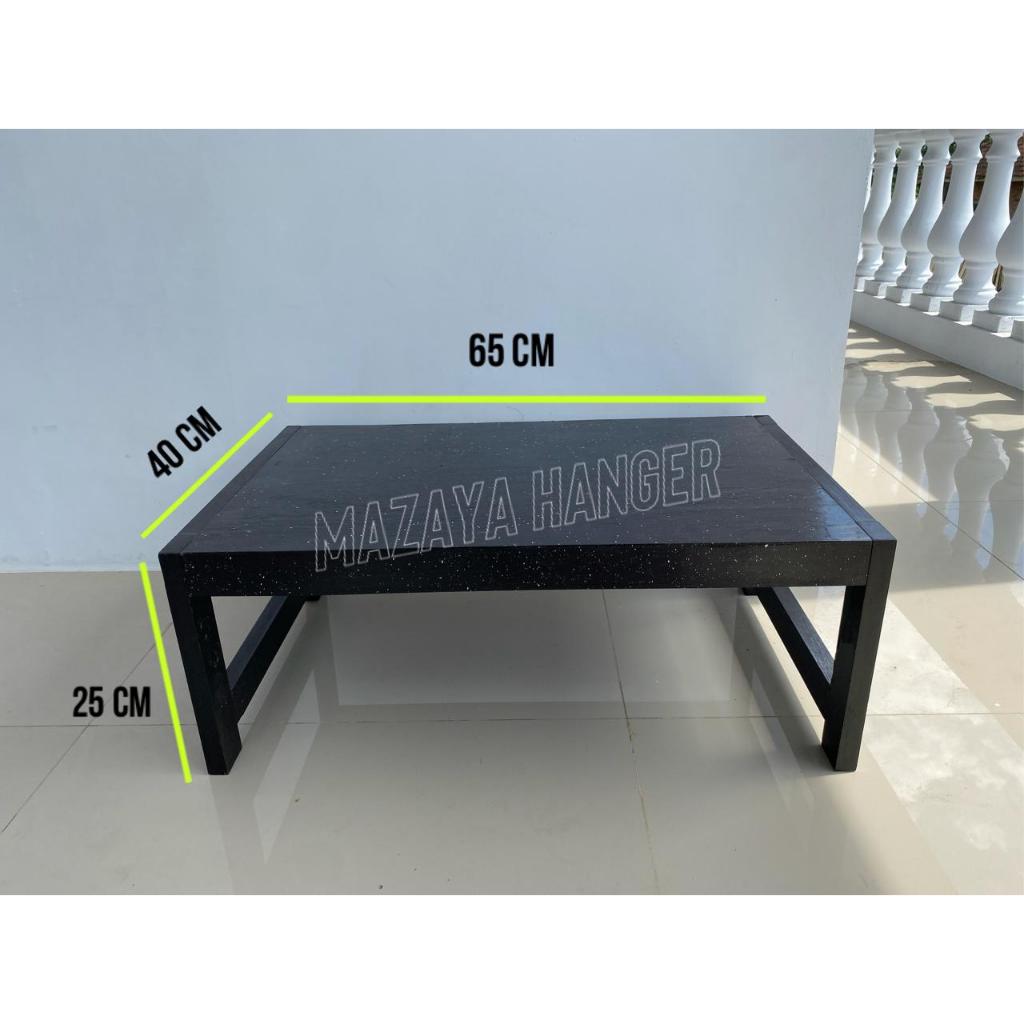 MEJA KAYU LESEHAN MURAH SERBAGUNA COD ESTETIK MINIMALIS