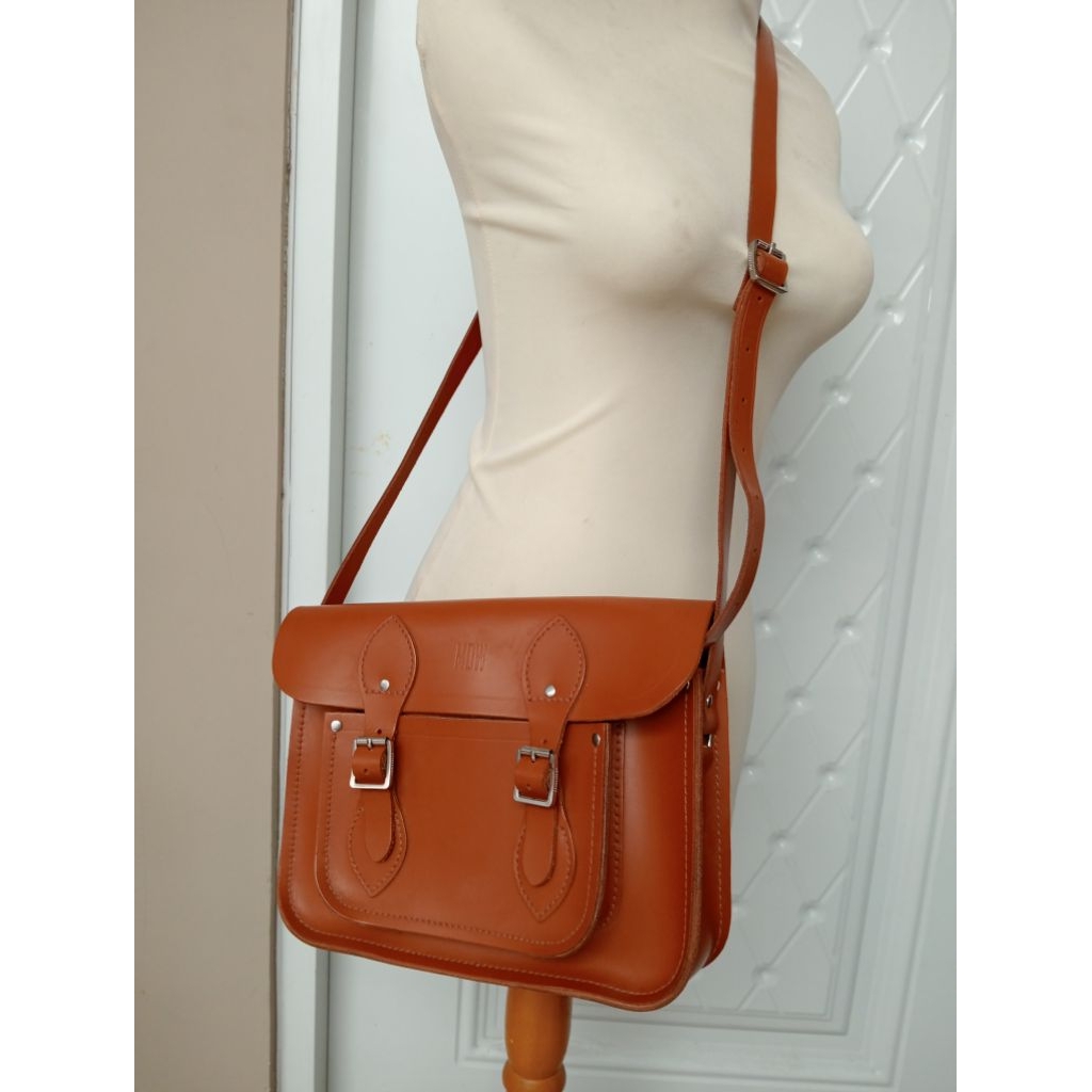 The Cambridge Satchel Sling bag kulit asli