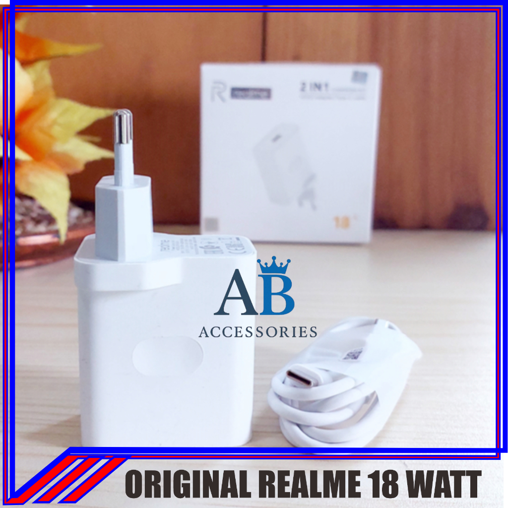 Charger Realme 18W Original 100% bawaan Hp