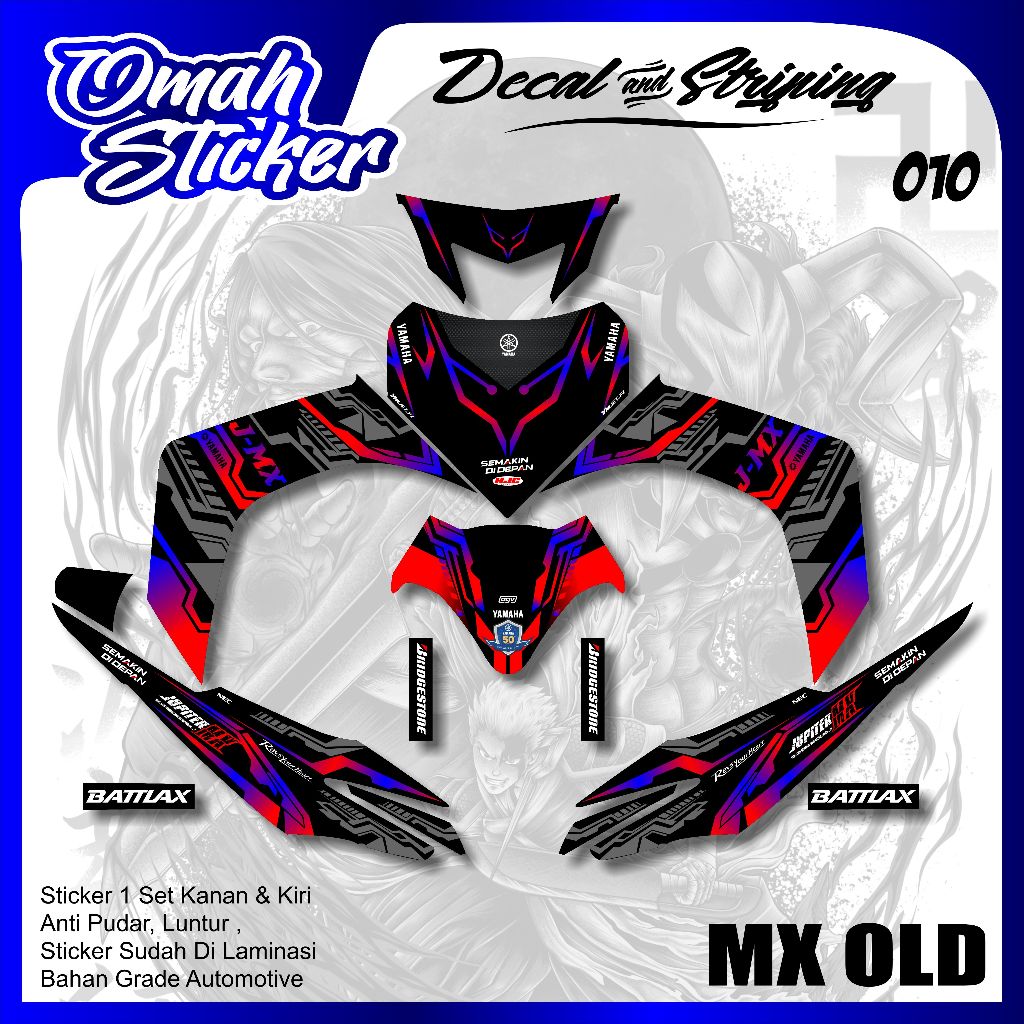 decal full body Jupiter MX 135 lama . decal custom Jupiter MX Old . ADT. 010