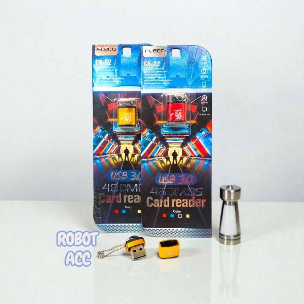 Card Reader Fleco USB 3.0 Metal Card Reader Fleco CR-22 Original