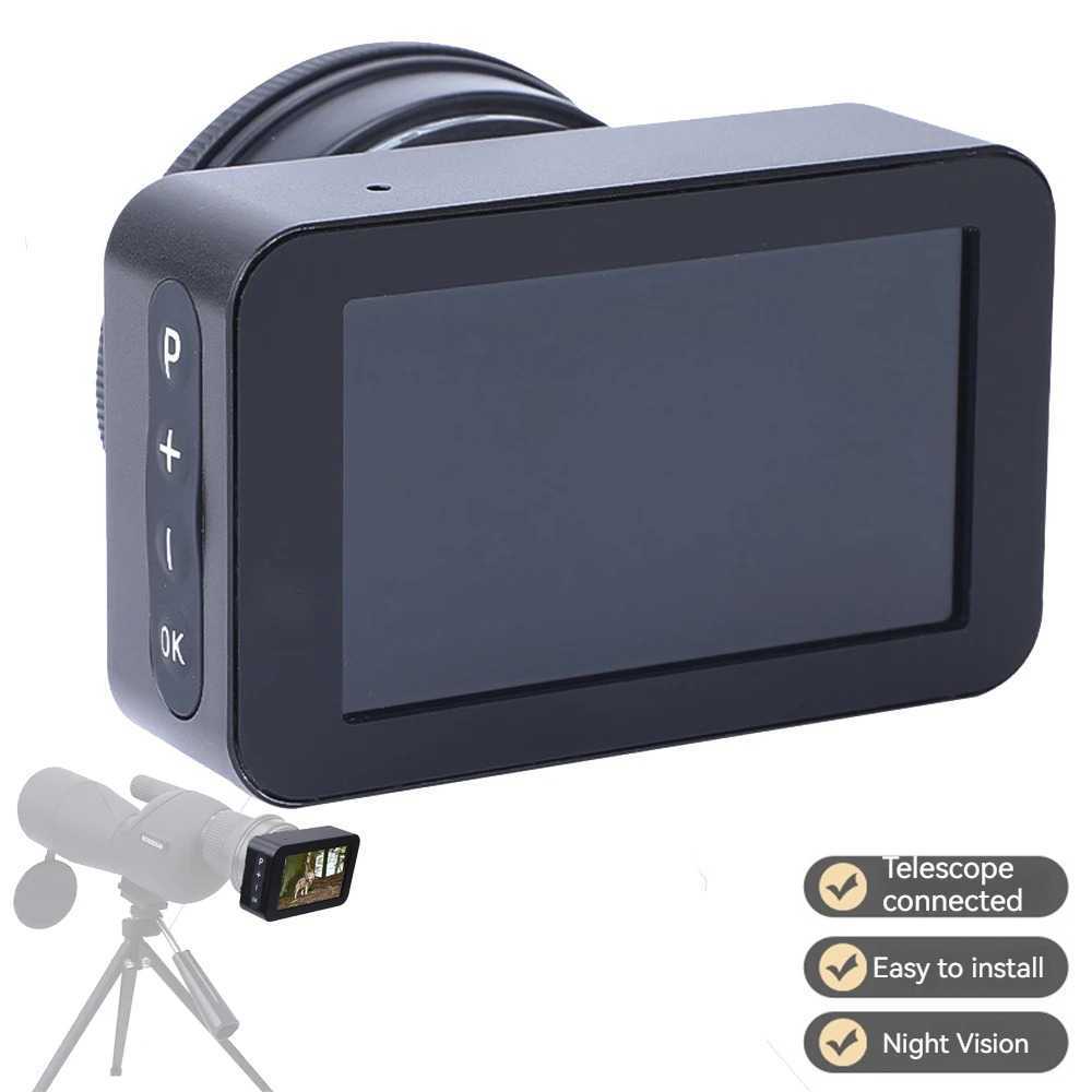 Eyepiece Telescope Digital Camera 1080p 3 Inch Display