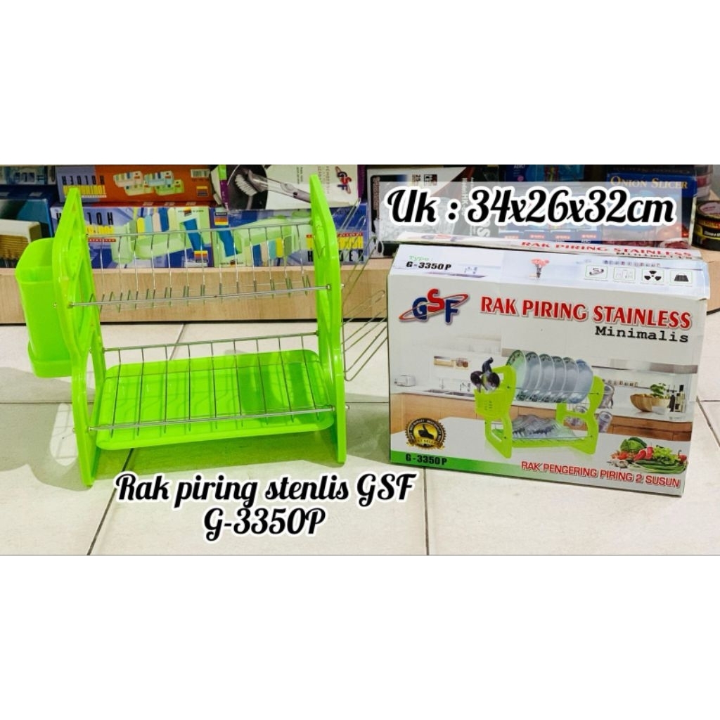 Rak Piring Stainless GSF G-3350P