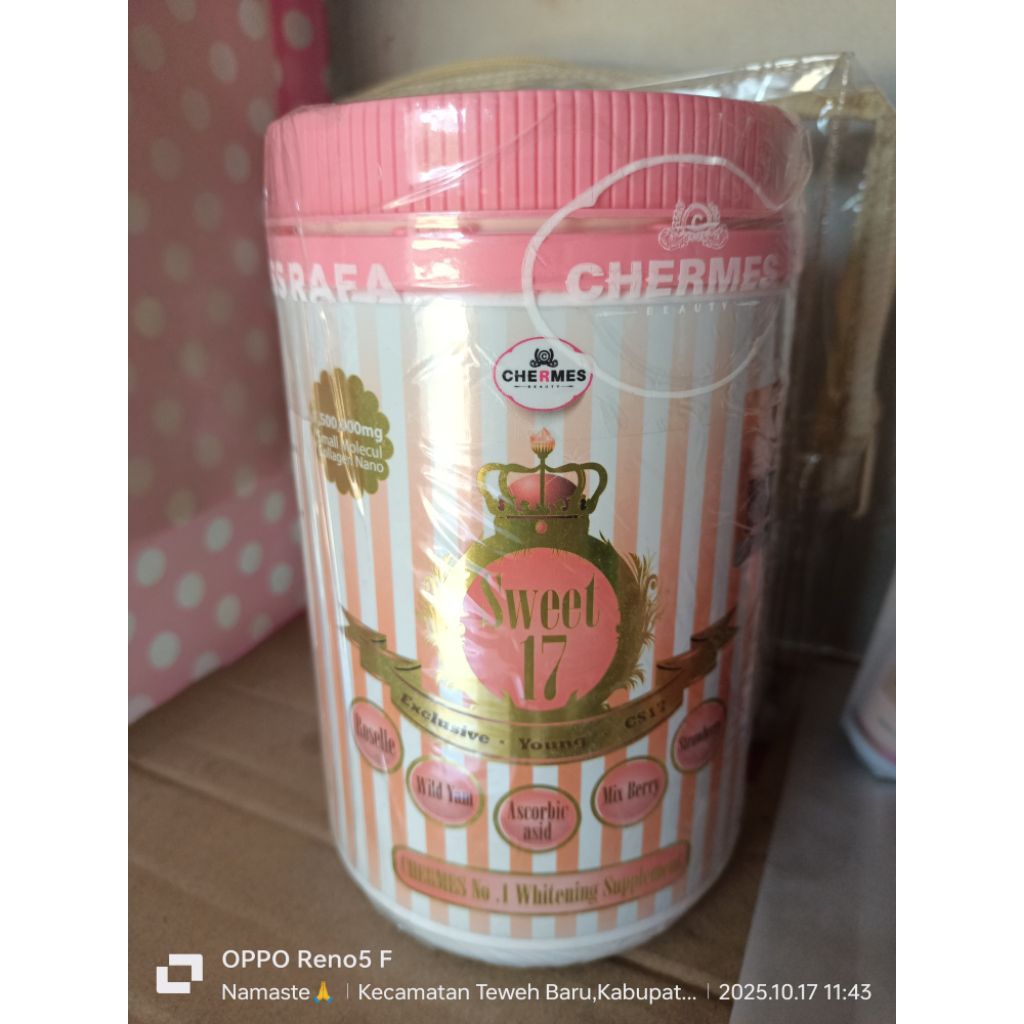 BPOM - FORMULA TERBARU - KCOLLY SWEET17 500gr