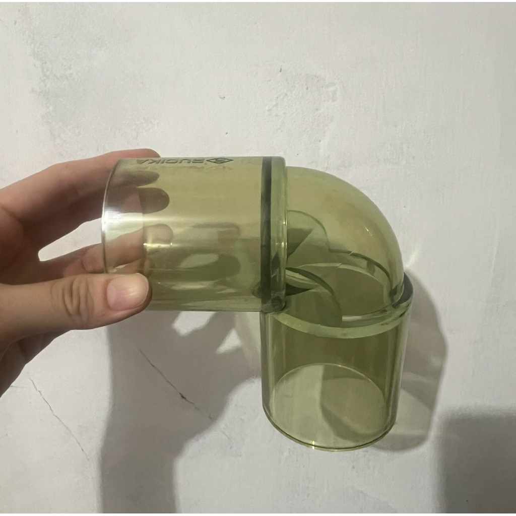 ELBOW KENI 2” inch AW TRANSPARAN PVC MERK RUCIKA IMPORT