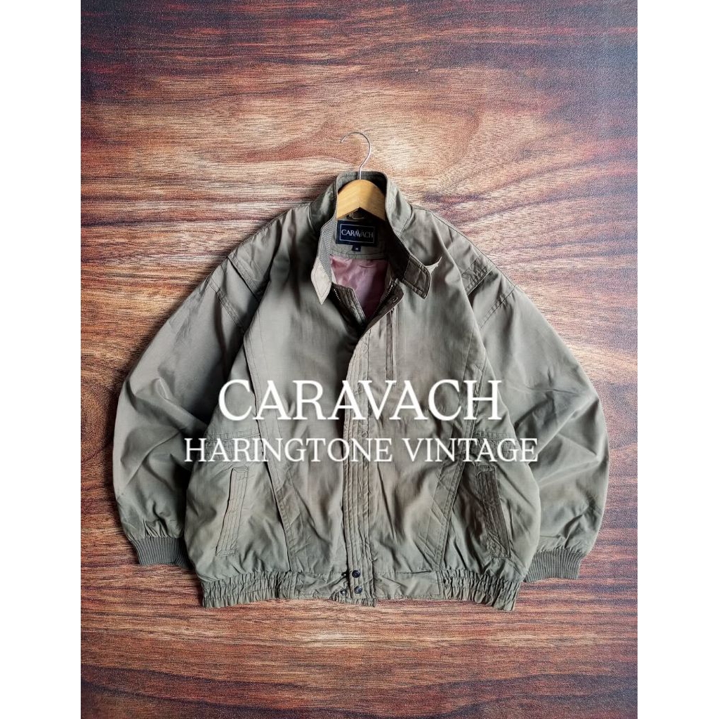 JAKET CARAVACH HARINGTON VINTAGE DALEMAN INER PRIA/UNISEX SECOND PRELOVED