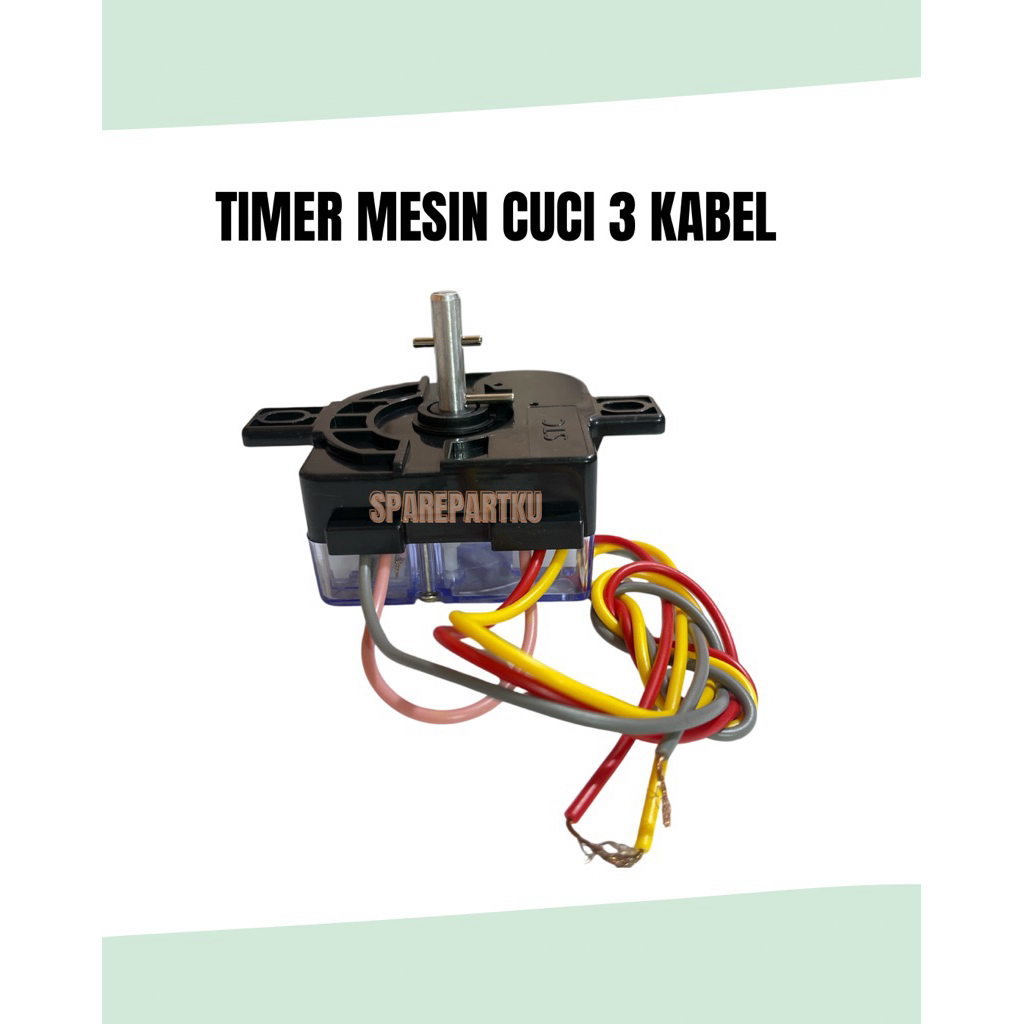 Timer Mesin Cuci Sharp 3 Kabel Multy