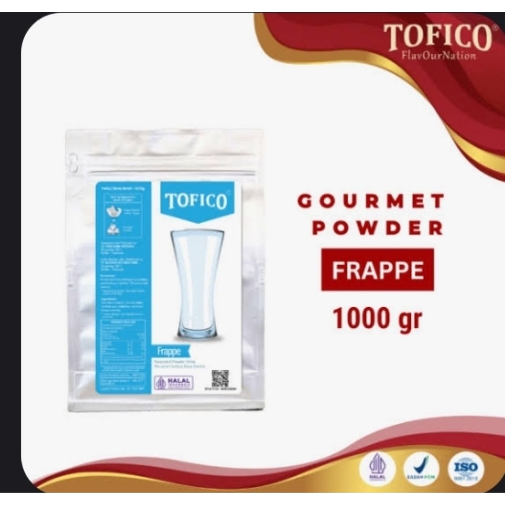 Tofico Frappe Powder 1 kg Halal MUI