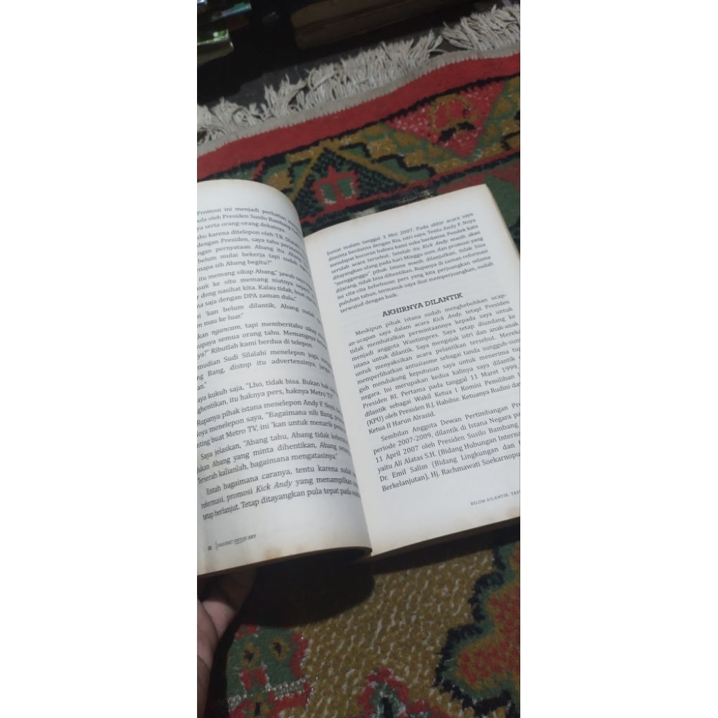 BUKU NASIHAT UNTUK SBY ADNAN BUYUNG NASUTION