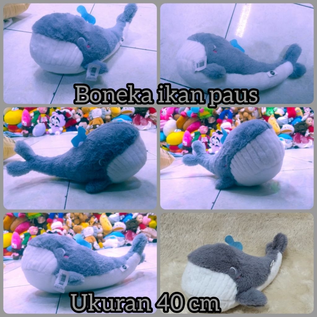 Boneka ikan paus lucu boneka ikan paus murah halus lembut mainan anak boneka paus murah boneka paus 