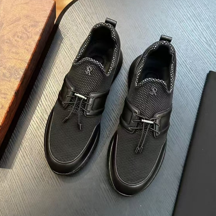 Stefano Ricci sepatu olahraga pria Comfortable and breathable running shoes