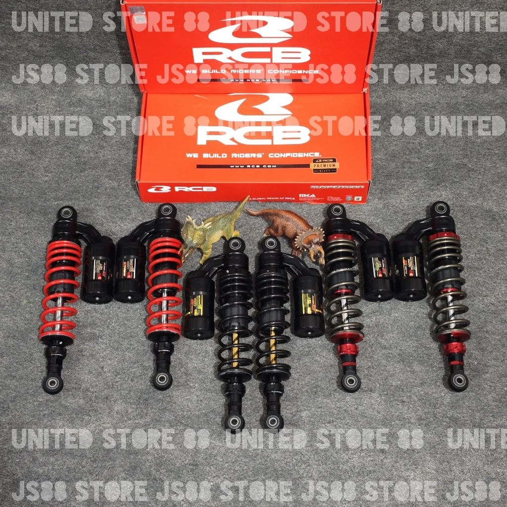 SHOCK BREAKER RCB ORIGINAL FLOW S 275MM 320MM 335MM TABUNG ATAS RX KING MEGA PRO CB 150 TIGER W175 J