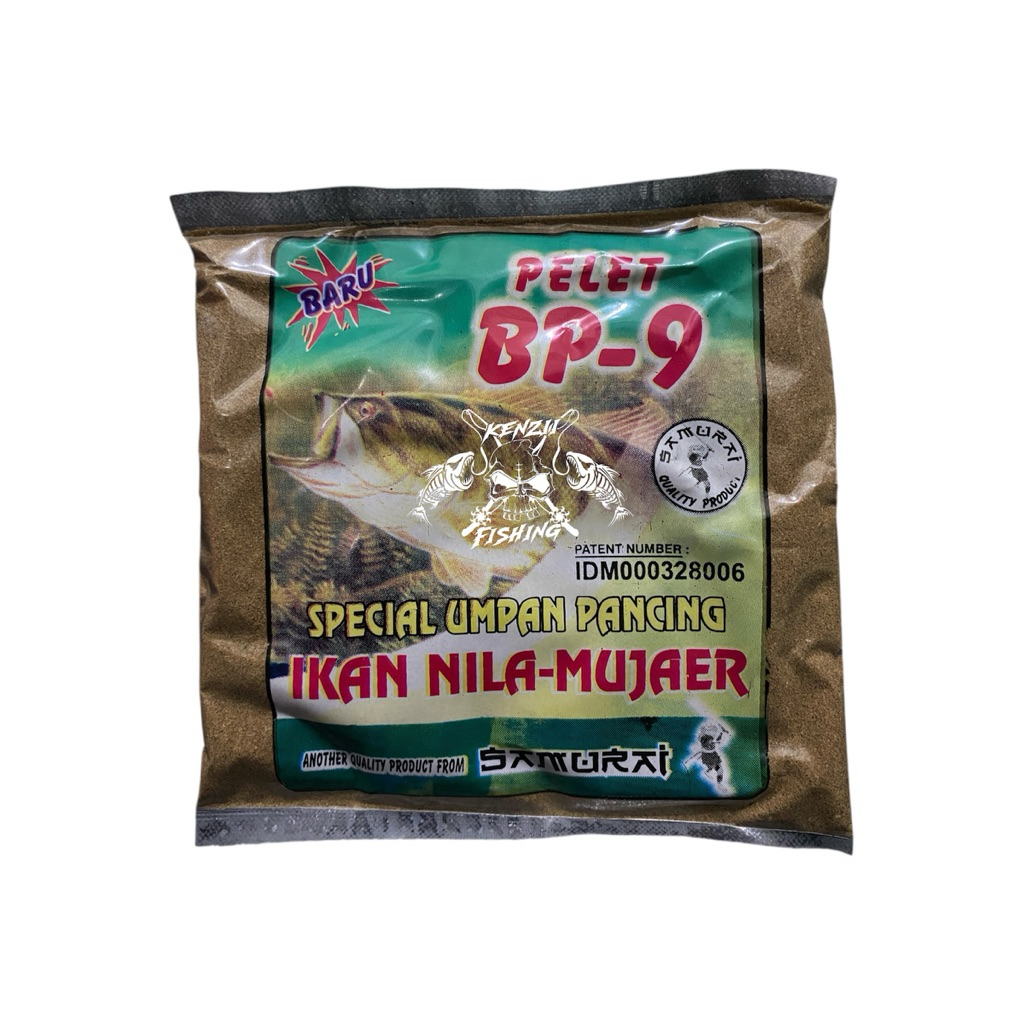 Umpan Pelet BP-9 Ikan Nila Mujaer