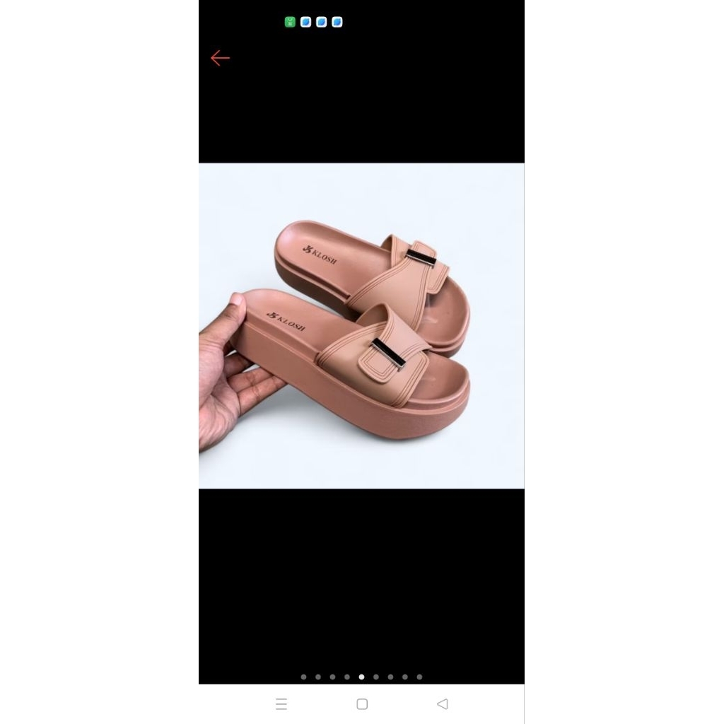 sandal preloved size 36