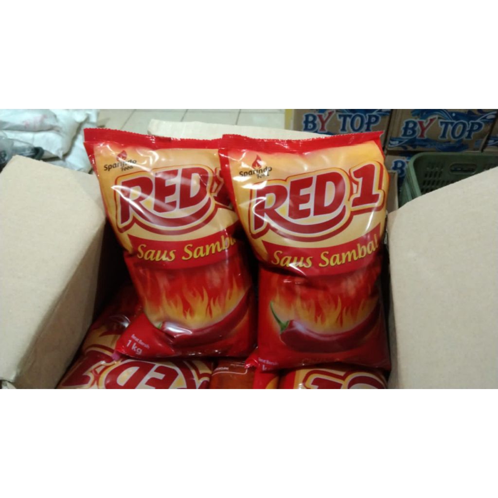 SAOS SAMBAL 1KG RED1 Pouch - Saos Sambal 1kg Red1 Pouch