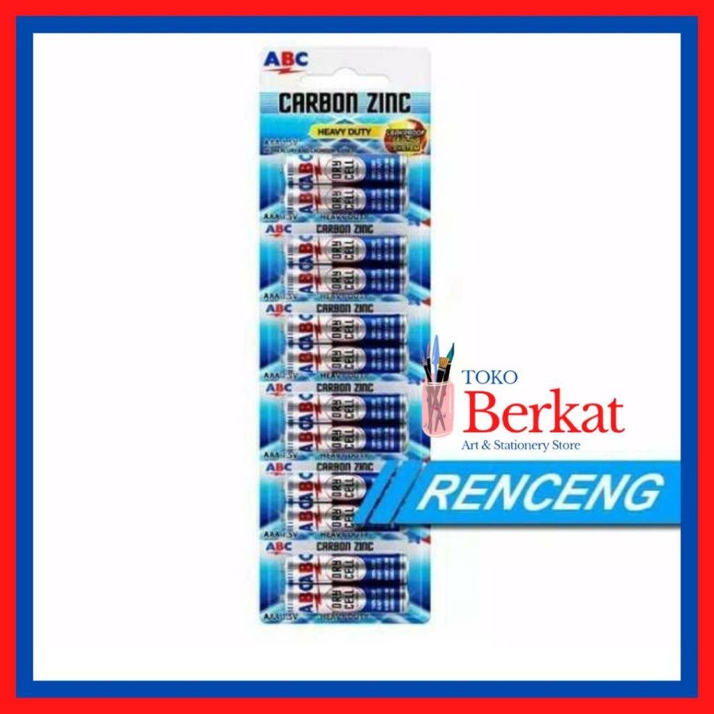 [2 PCS] Baterai Battery ABC Biru AAA 1.5V / Baterai AAA