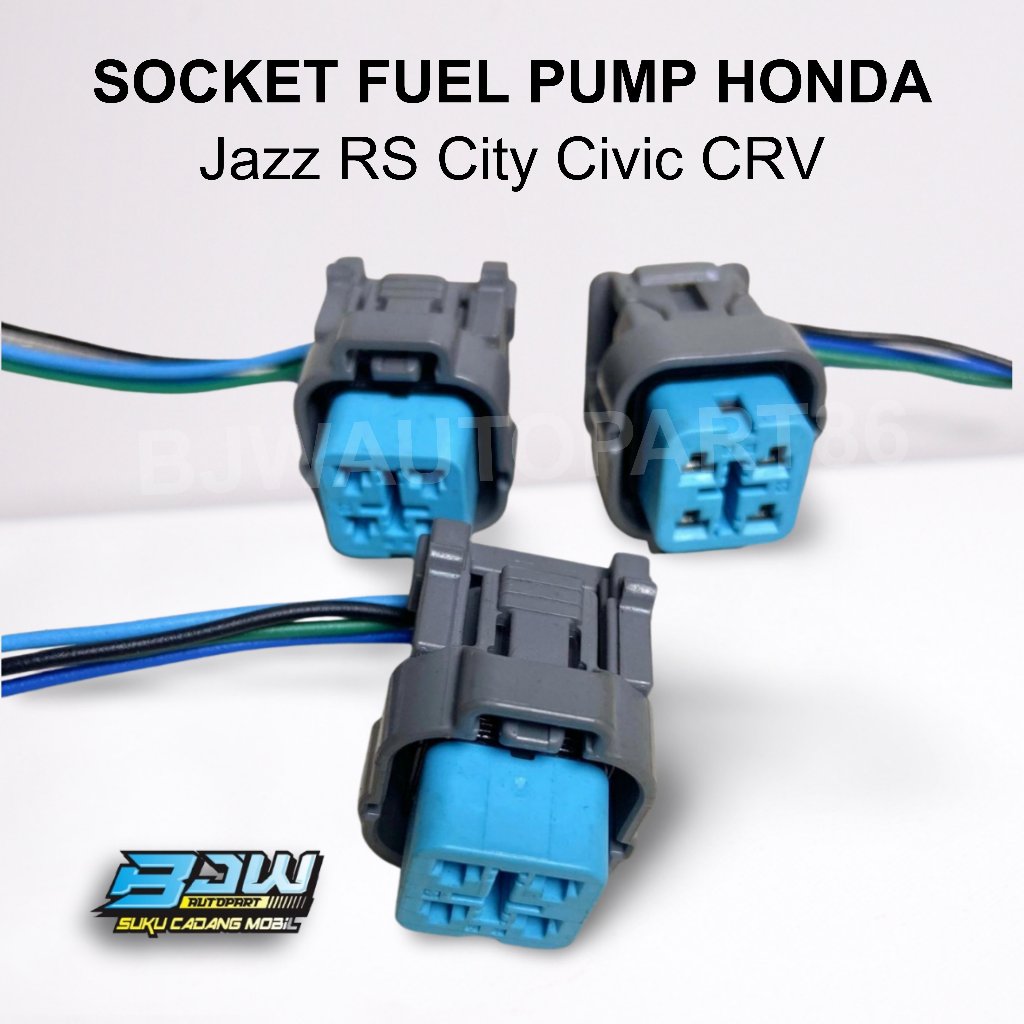 SOKET FUEL PUMP SOCKET STRAINER PIN 4 MOBIL HONDA JAZZ RS CRV CIVIC CITY