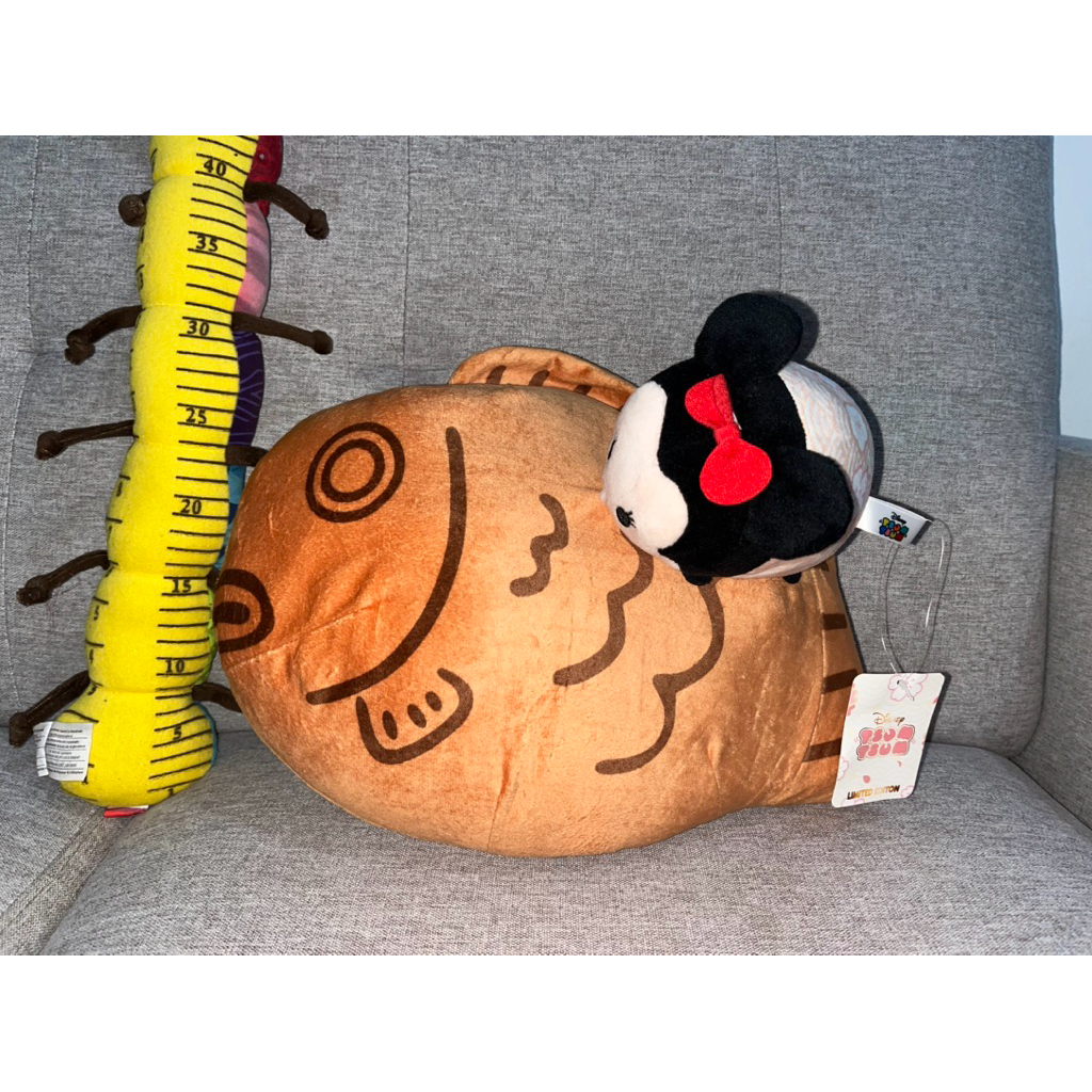 Boneka Mini Mouse Taiyaki plush toy disney tsum-tsum limited edition