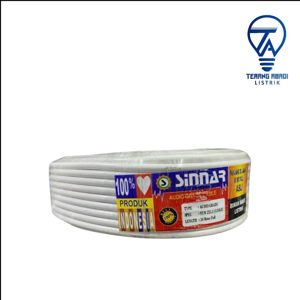 KABEL NYM GEMILANG / SINAR 2 x 1,5