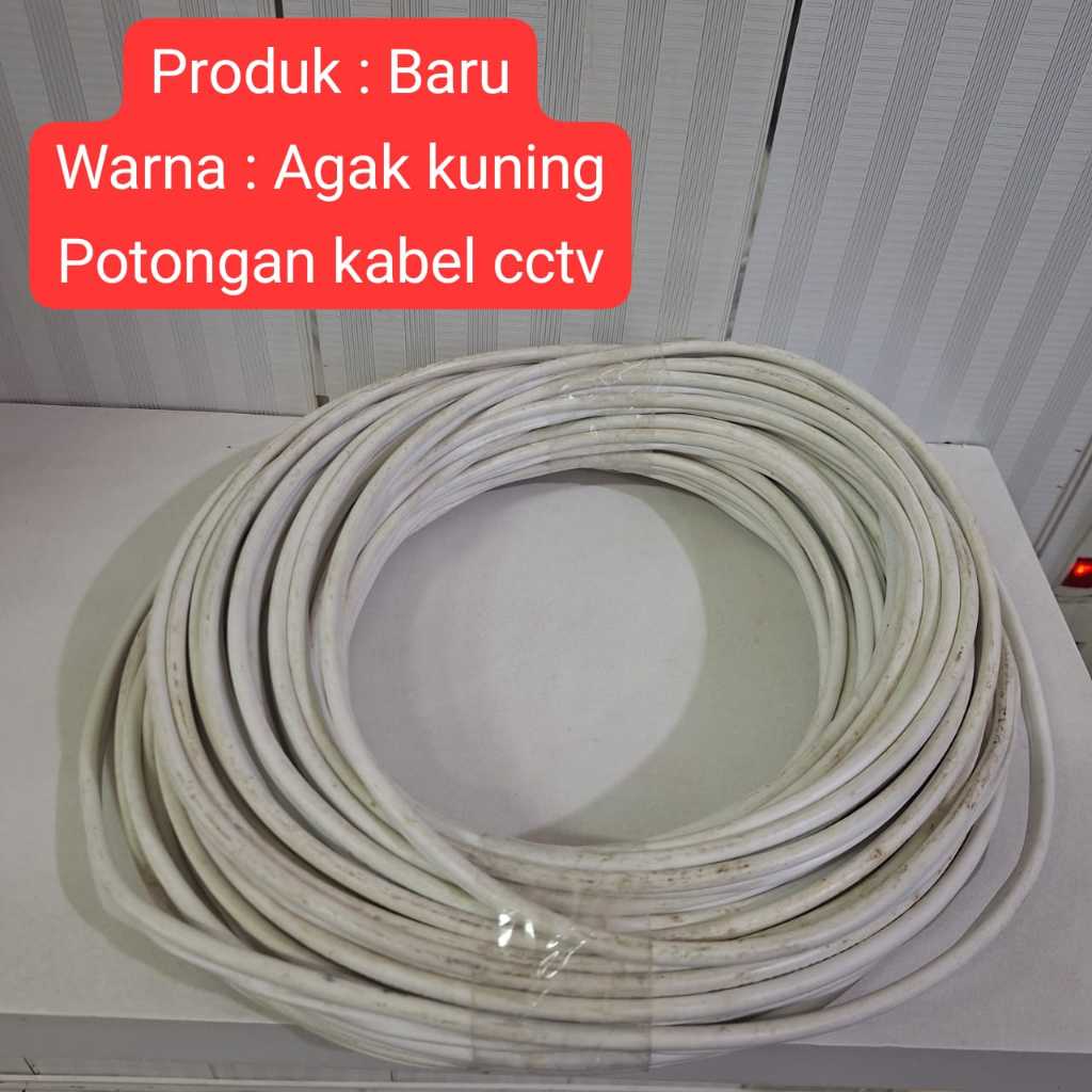 Kabel CCTV RG59 + Power kabel rg59 LS kabel cctv potongan meteran