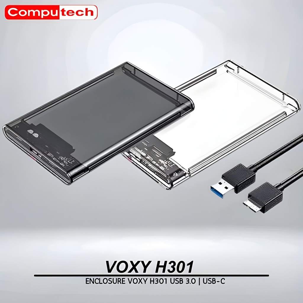 VOXY HDD CASE H301 Biasa dan HDD CASE VOXY H301 Usb C