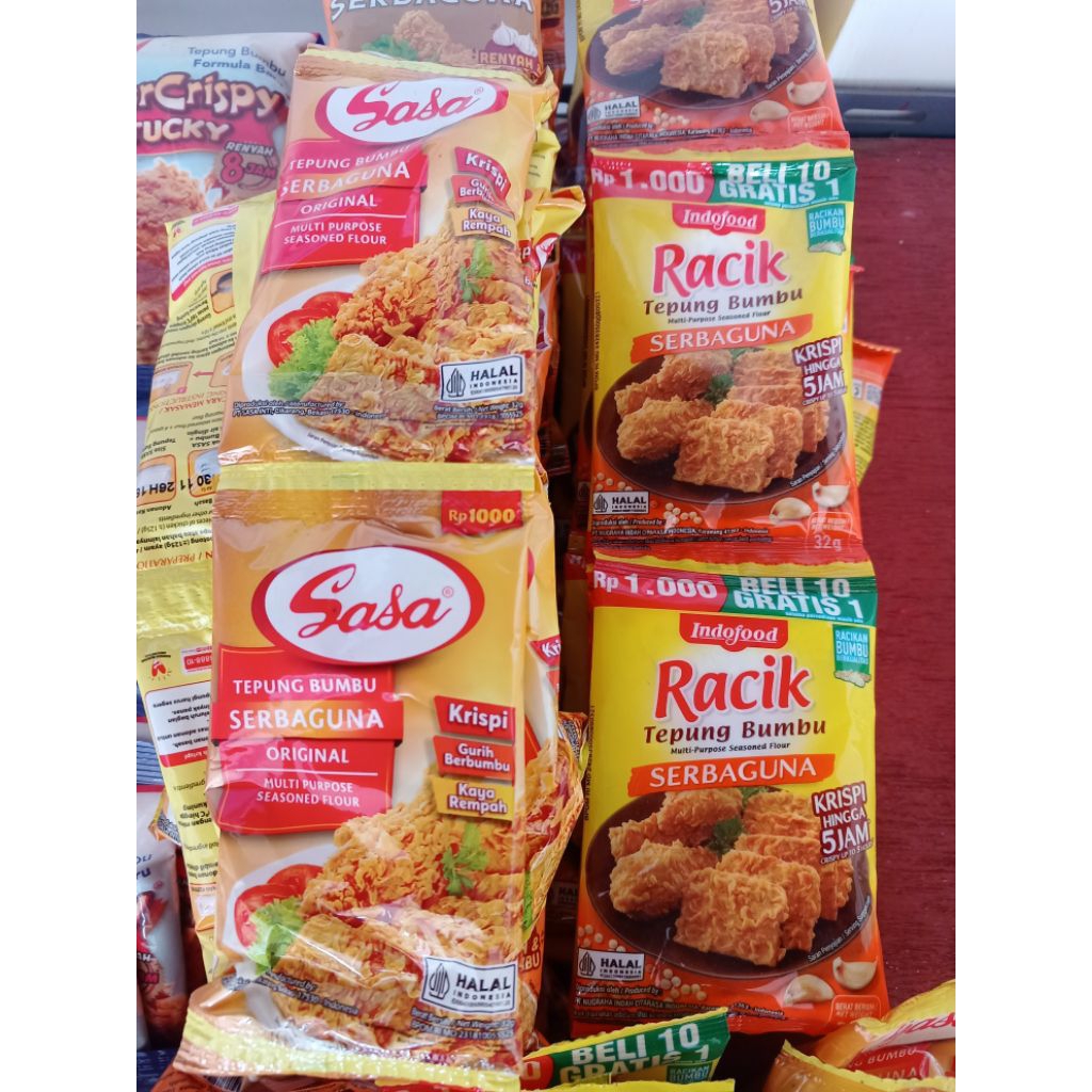 Tepung bumbu serbaguna Sasa & Racik renteng