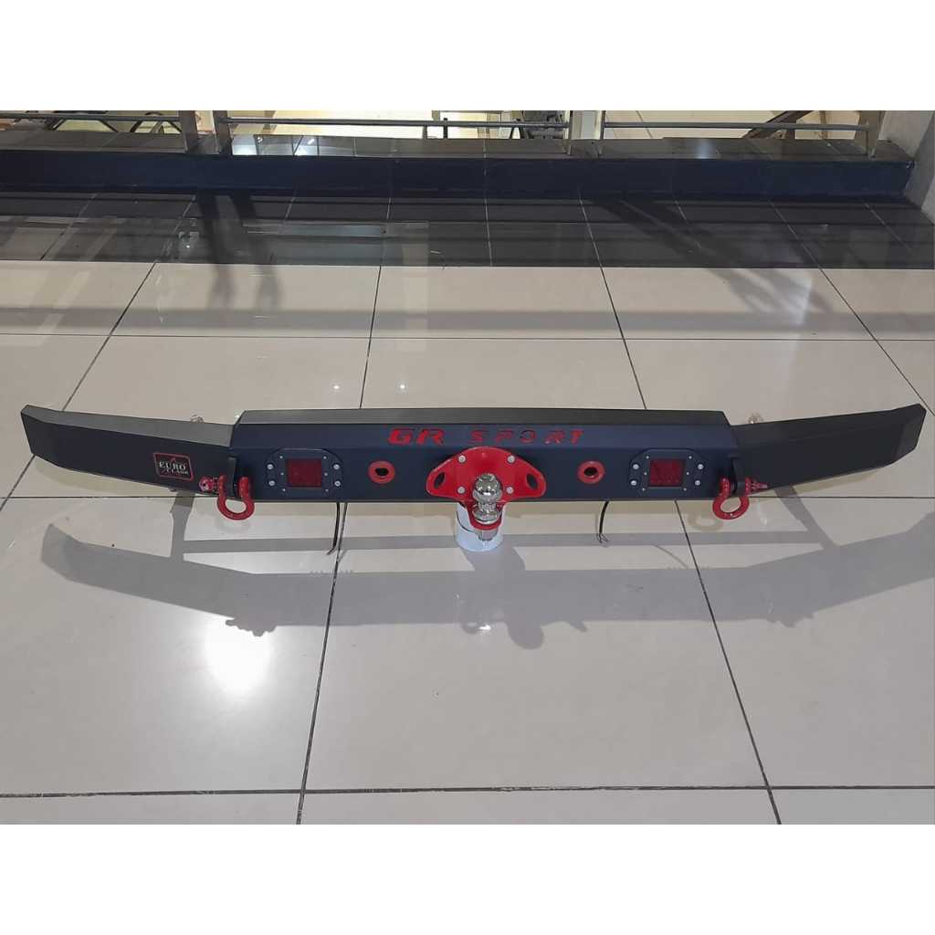 Towing Belakang Pengaman Belakang Mobil Rush GR SPORT 2018 - 2025 Custom Emboss