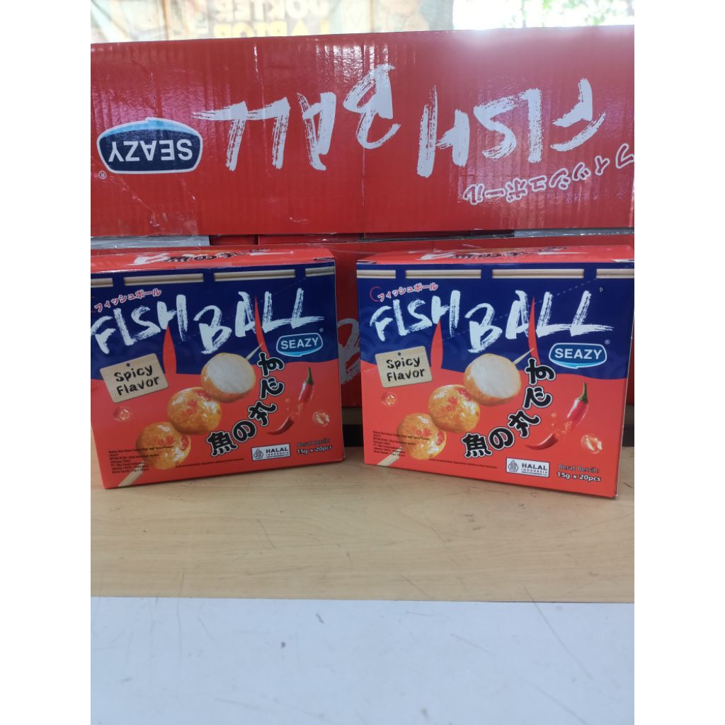 FISH BALL SPICY FLAVOR 1 BOX ISI 20 PCSK