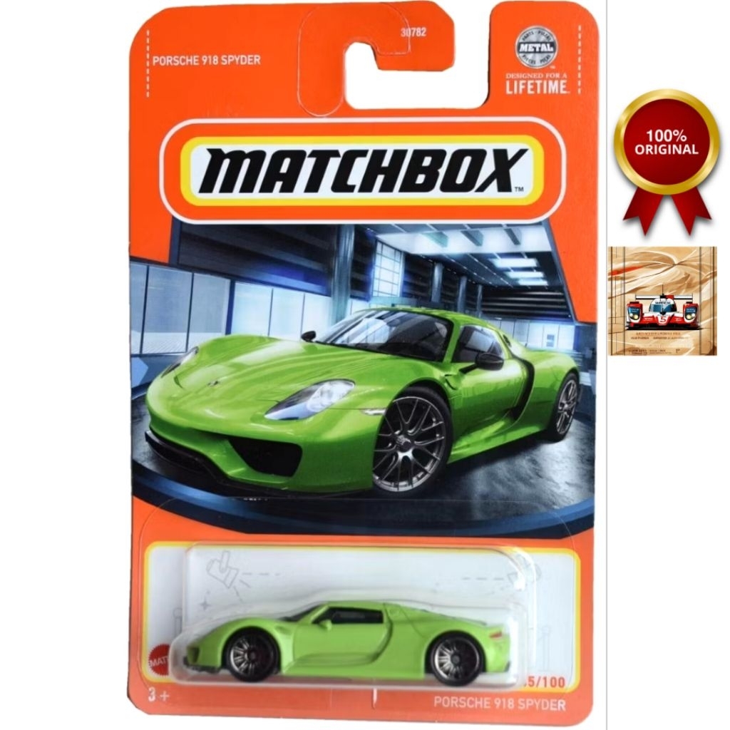 matchbox porsche 918 spider  loose preloved