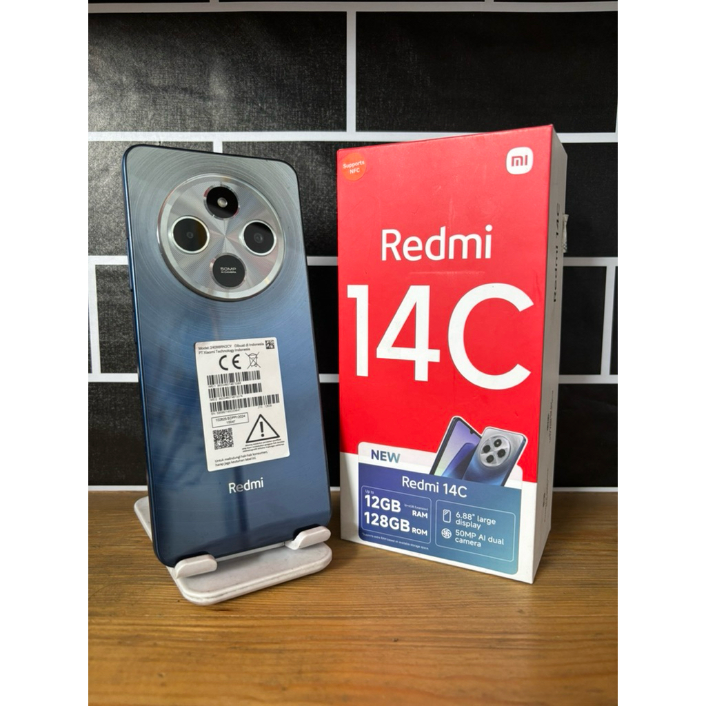 Redmi 14c 8/256 Second Resmi Indonesia