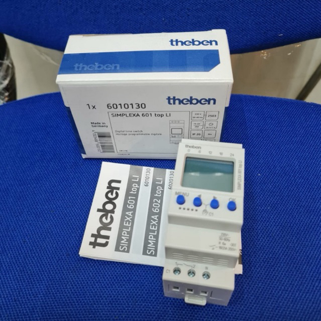TIMER SWITCH THEBEN DIGITAL SIMPLEXA 601 ORIGINAL TIMER SWITCH THEBEN DIGITAL SIMPLEXA 601 ORIGINAL