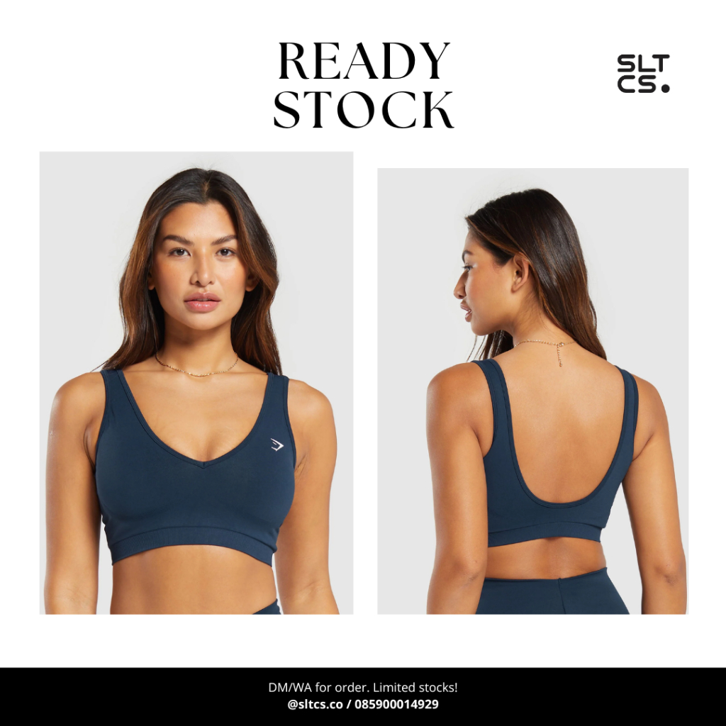Gymshark - Everyday Seamless Sports Bra - Navy