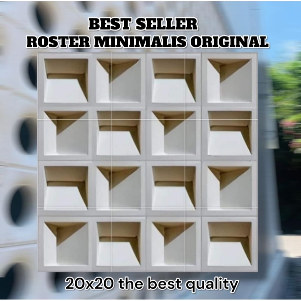 Roster beton minimalis/roster minimalis/roster beton nako sipit 2sisi