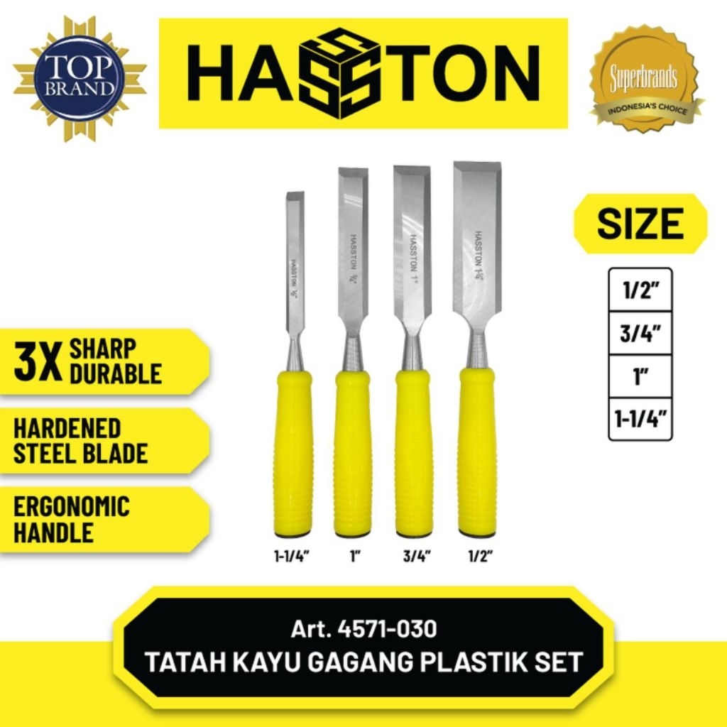 Tatah Pahat Kayu / Wood Chisel Hasston