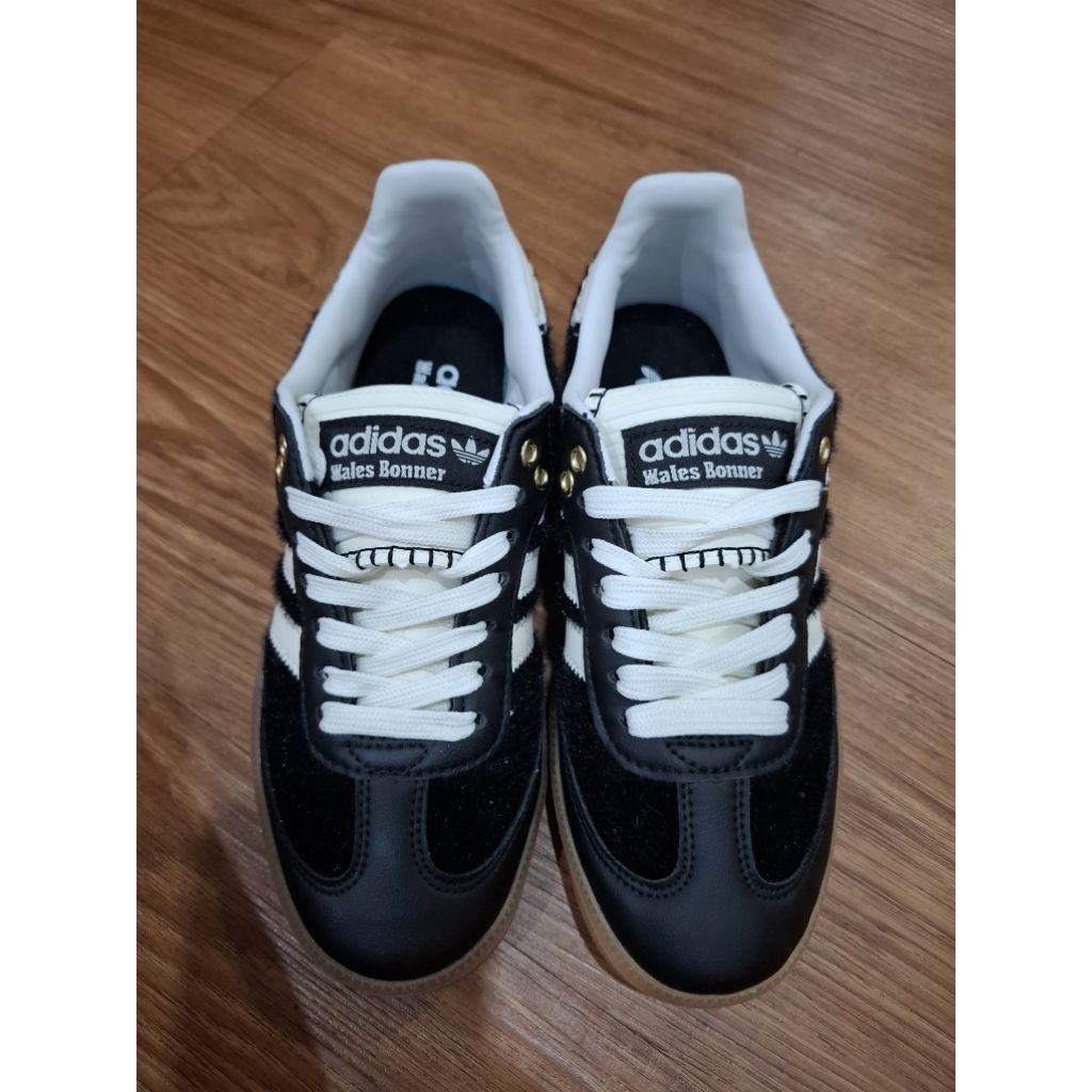 NEw Adidas samba wales bonner core black cream white IE0580 original 100% Adidas Samba x Wales Bonne