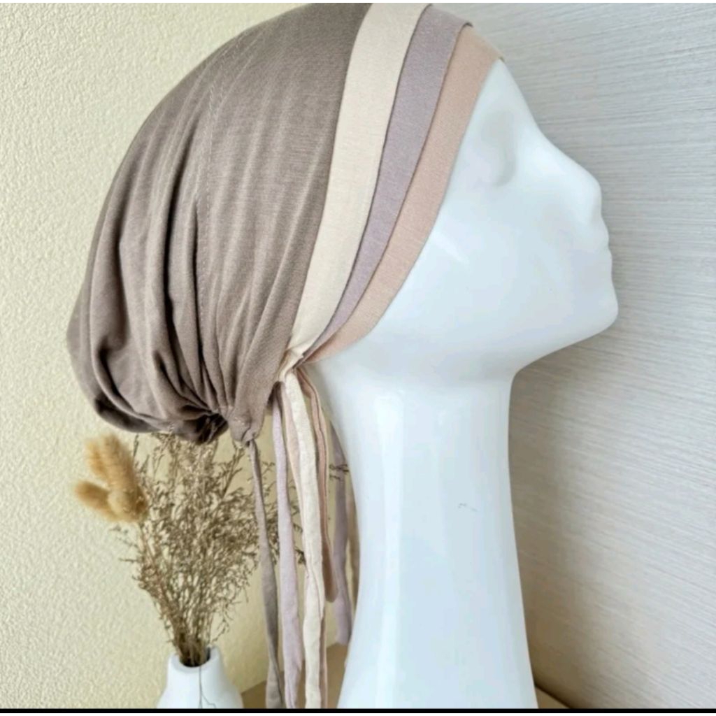 Ciput kaos tali belakang anti kusut Ciput kaos tali belakang