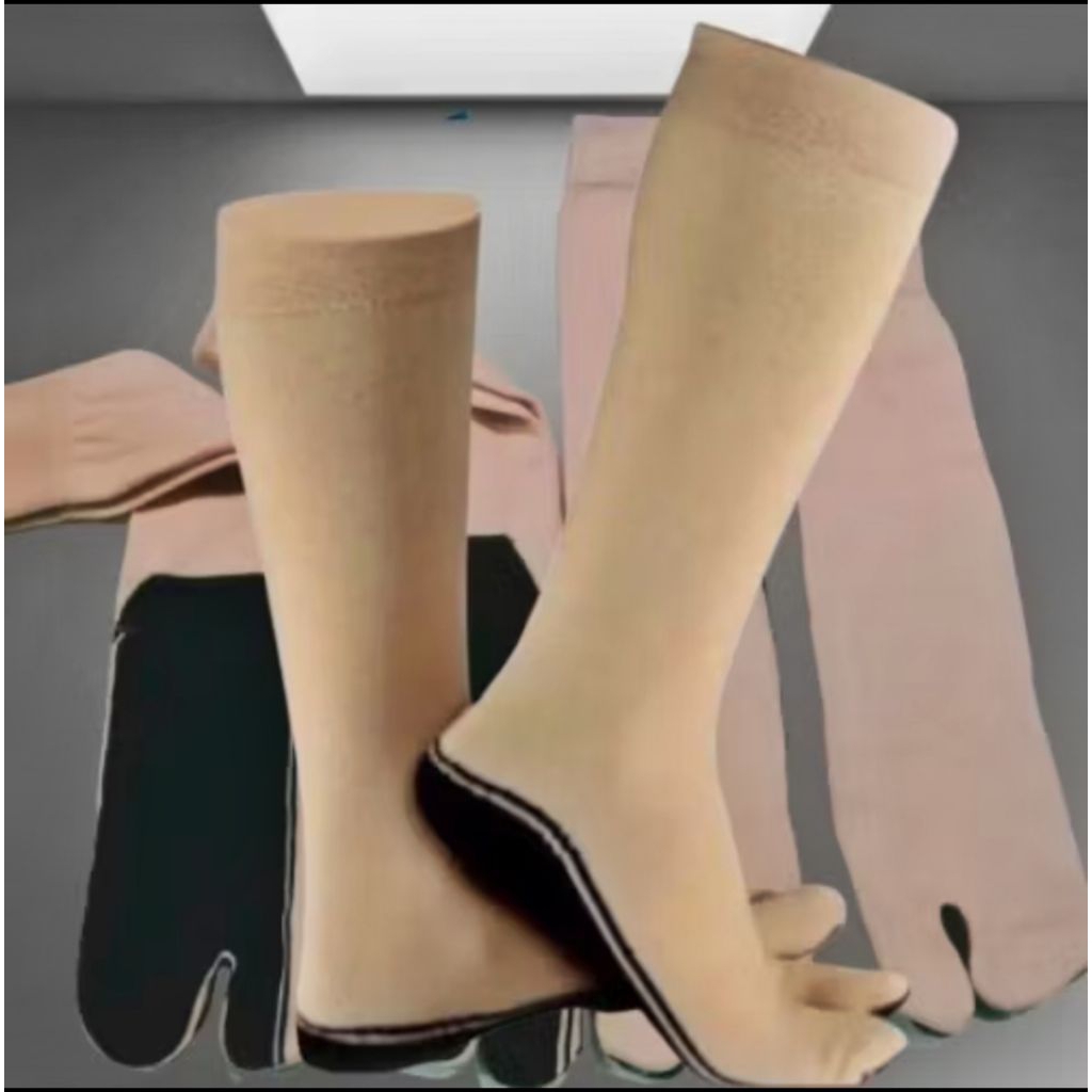 Kaos Kaki Jempol coklat wanita / Kaos kaki jempol wanita / Kaos kaki wanita