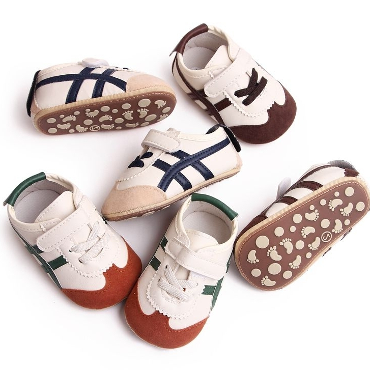 Sepatu Prewalker Bayi Cowok Onitsuka Nyaman Murah / sepatu bayi nyaman paling dicari lembut dipakai