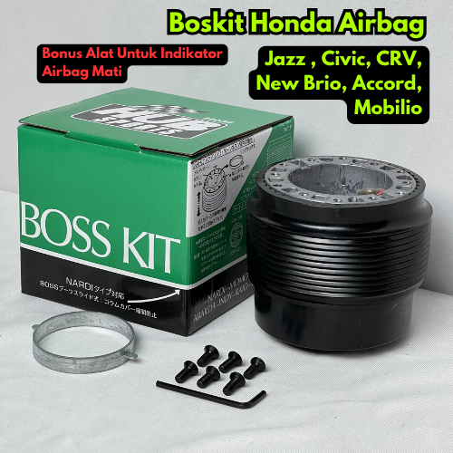 Boskit Honda Airbag Bosskit Ferio Jazz Accord Civic New Brio Mobilio CRV dll