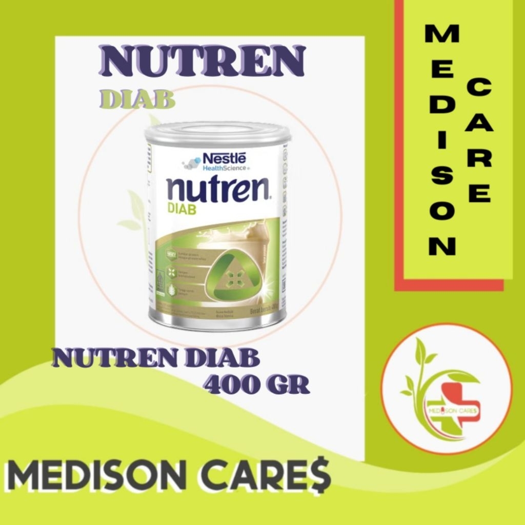 nutren diab diabetes nestle | kaleng 400 g DIAB