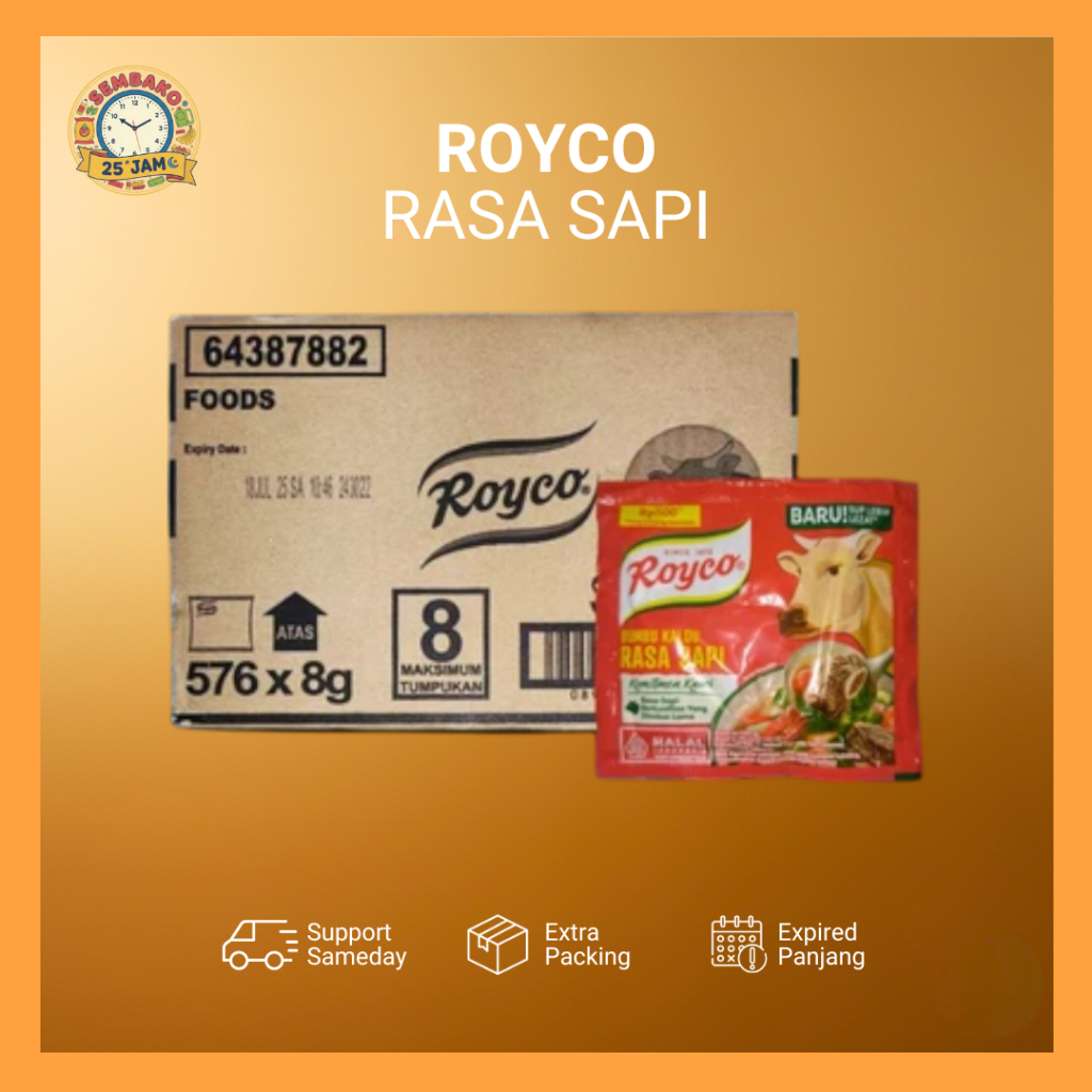 ROYCO SAPI 1 DUS ISI 576 PCS
