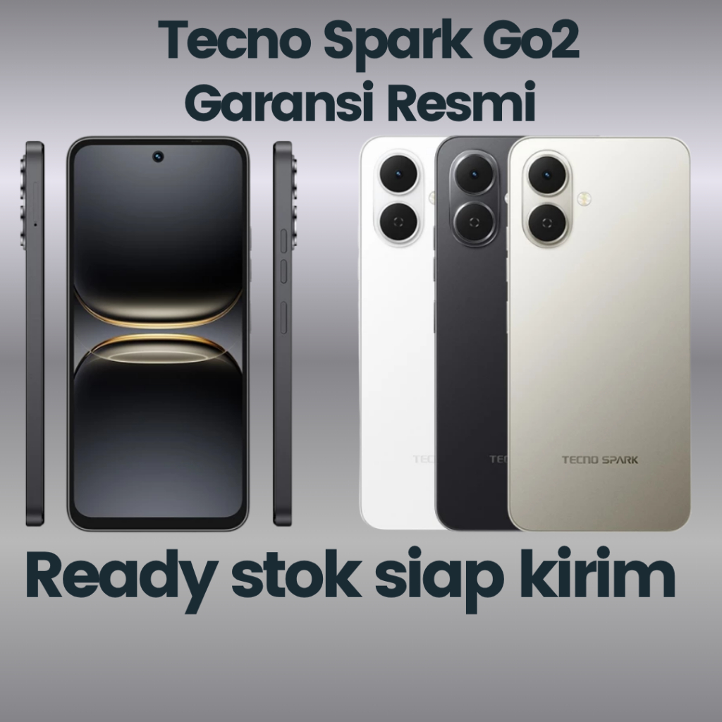Tecno Spark Go2 4/128 Garansi Resmi