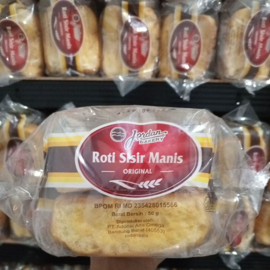 Roti sisir manis jordan