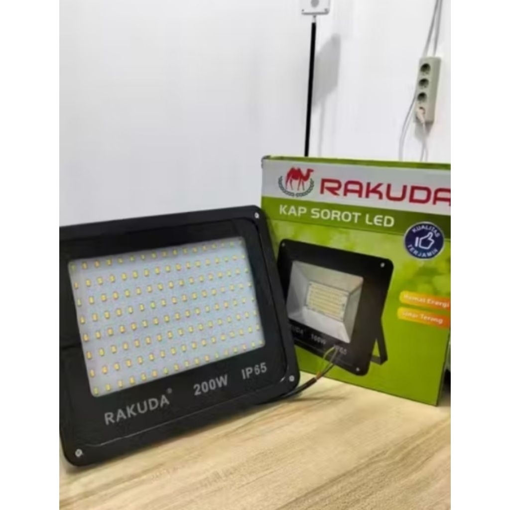 lampu Sorot Floodlight 200watt RAKUDA lampu tembak penerangan jalan