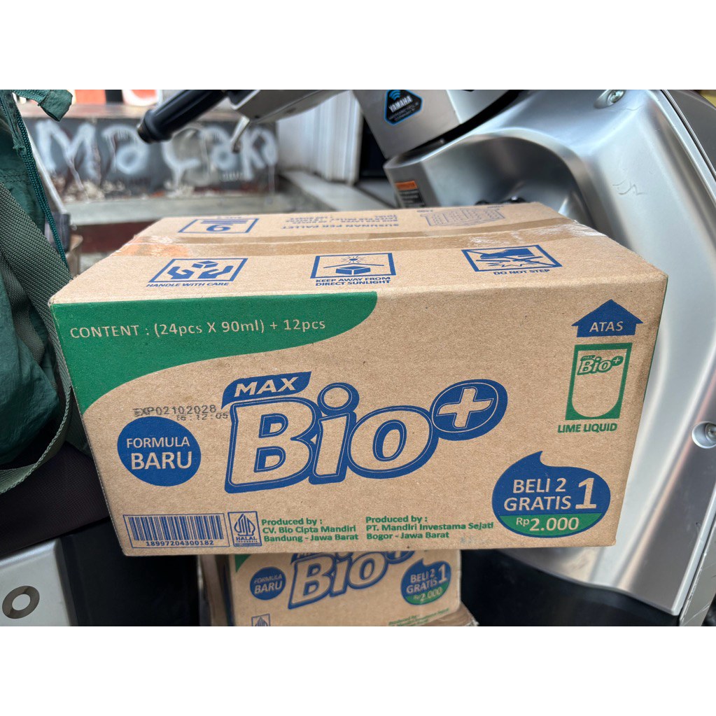 sabun cuci piring bio plus 90ml 1 dus isi 36pcs