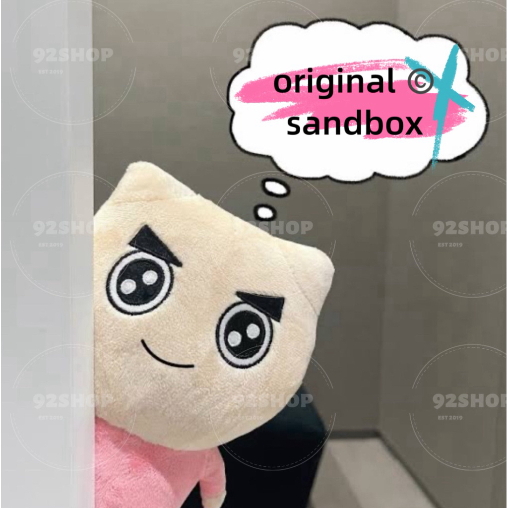 Boneka Sandbox original ©️SANDBOX besar 40 CM | big sandbox plush doll