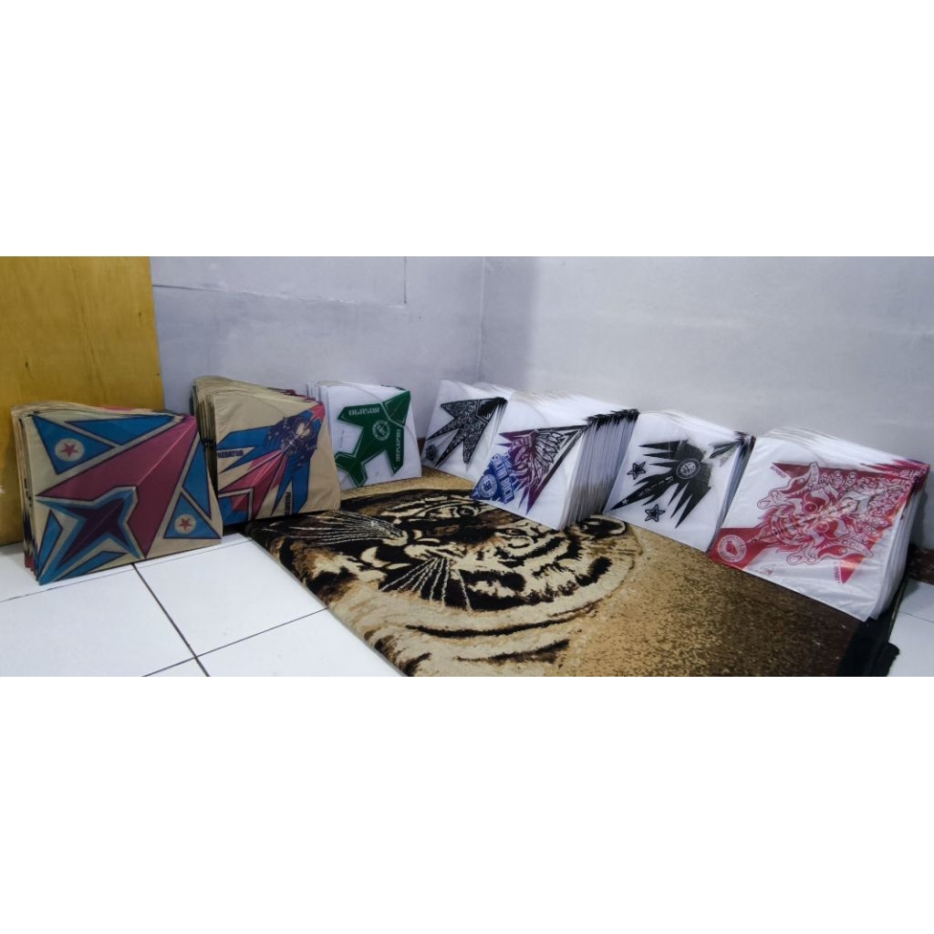 (50 PCS) LAYANGAN SEOT SUKHOI (ARKU SEOT KERTAS SUKHOI) & LAYANGAN SEOT KERTAS LITHO 18 GRAM