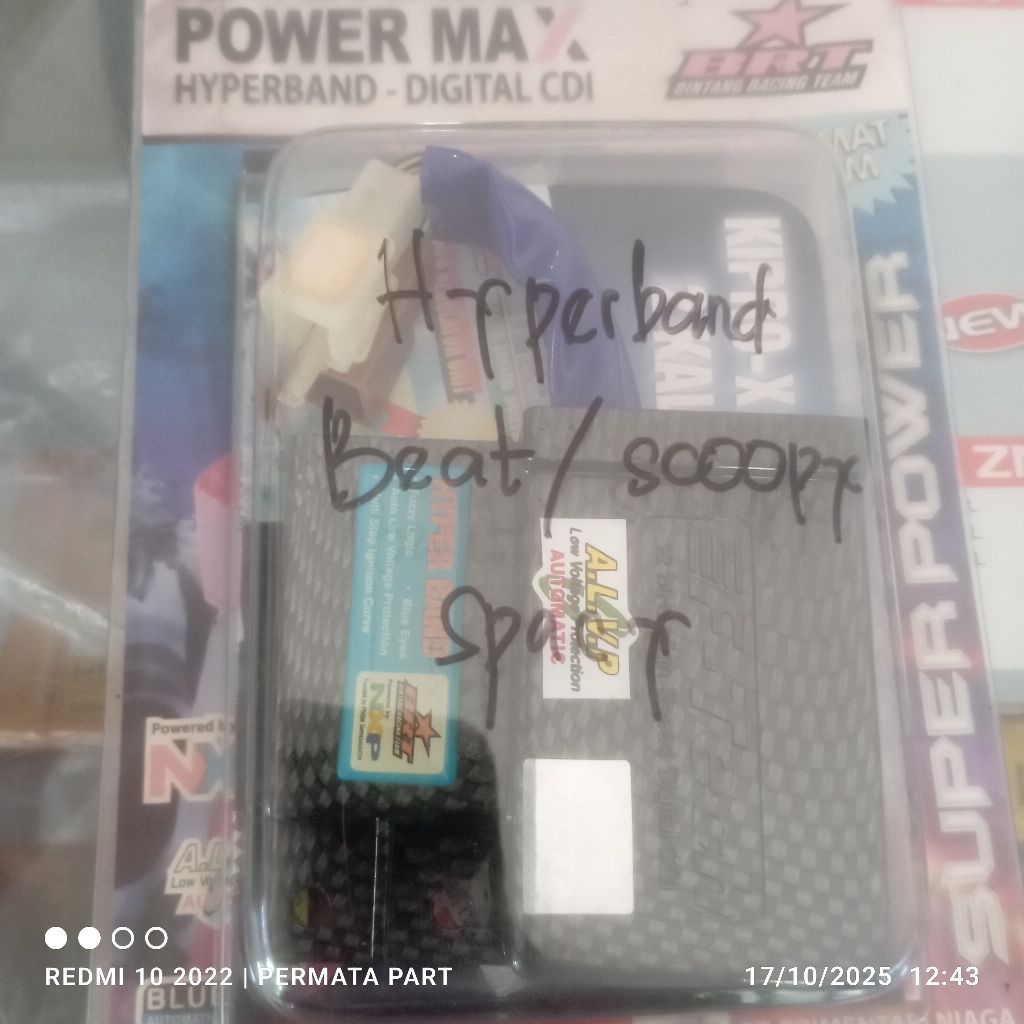 cdi BRT racing power max hyperband honda beat scoopy lama old spacy karbu KVY ori original brt