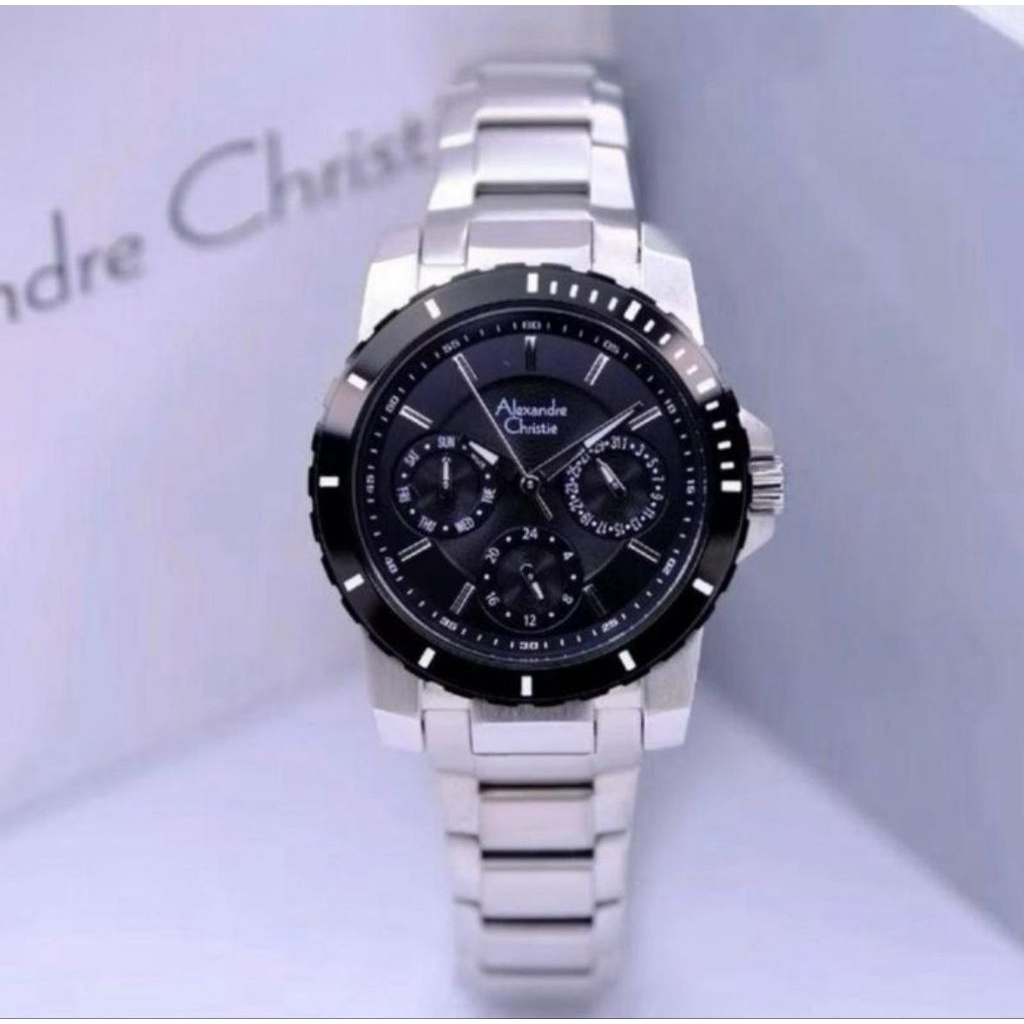 JAM TANGAN PEREMPUAN/WANITA/LADIES ALEXANDRE CRISTIE AC 6141 BF